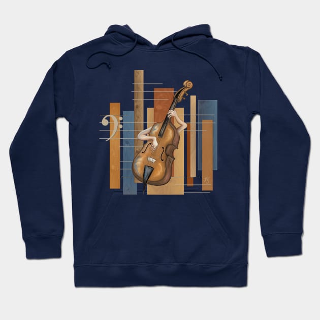 Bass Players Hoodie by katgaddis